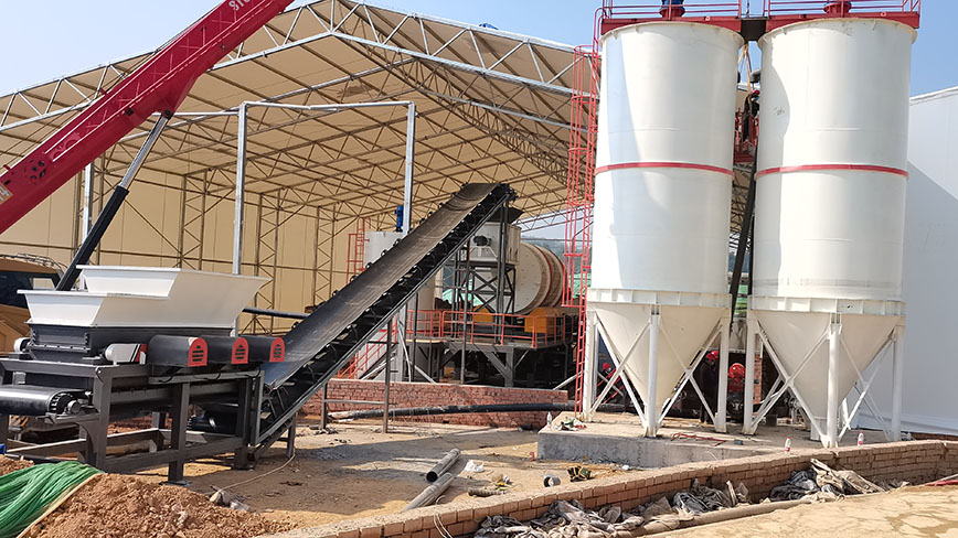 湖南某冶煉場地淋洗修復(fù)現(xiàn)場