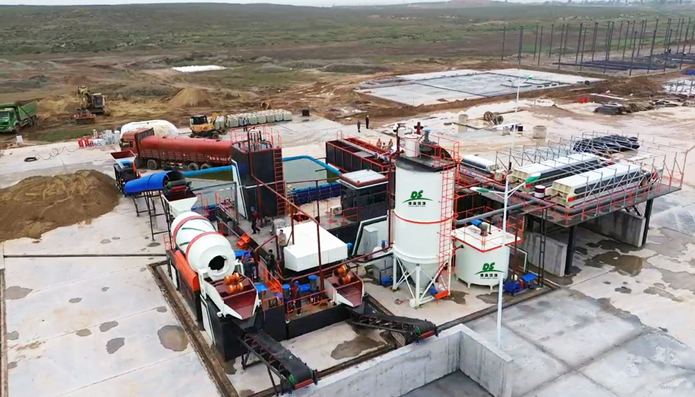 德森含油污泥淋洗修復設(shè)備